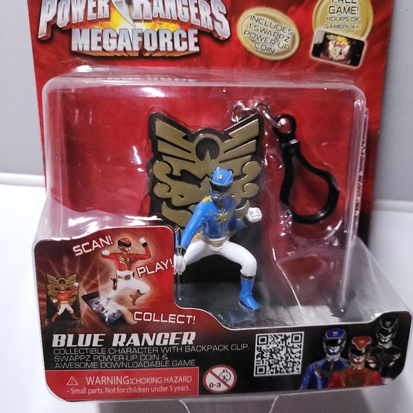 Power Rangers Swappz Blue Ranger  Minifigure - Picture 3 of 5